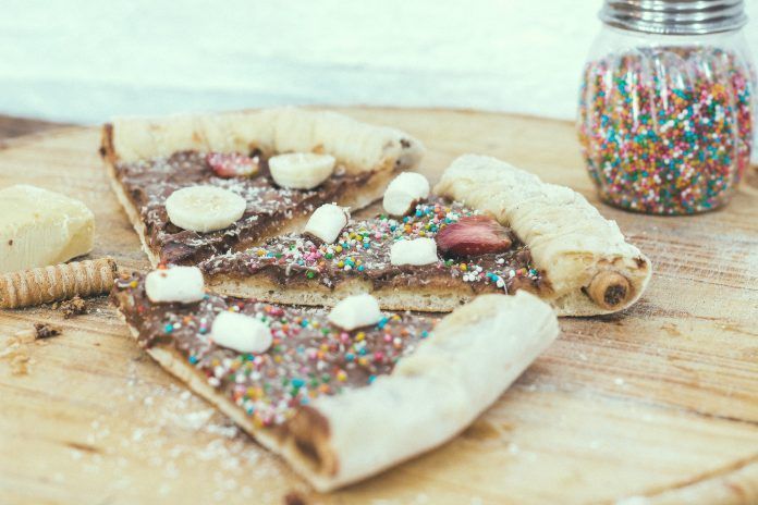 Pizza de nutella de Pizpa