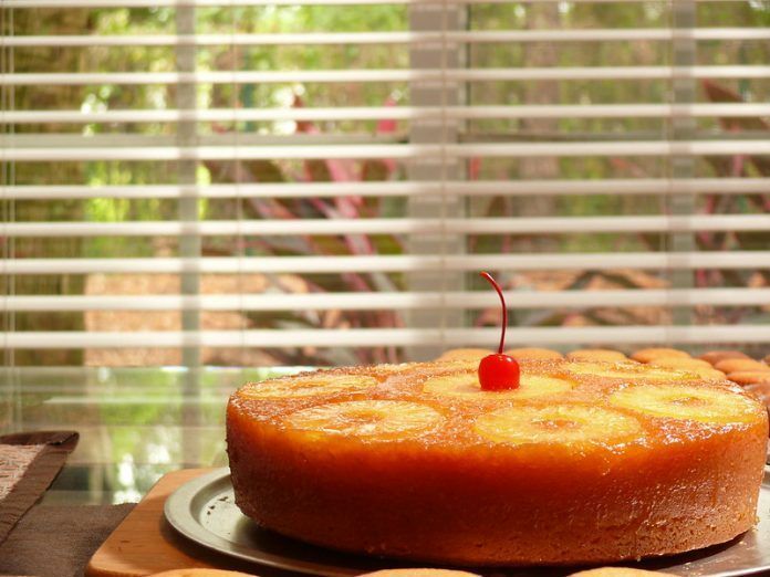 Deliciosa torta de piña