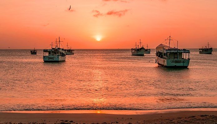 Atardecer en Juan Griego