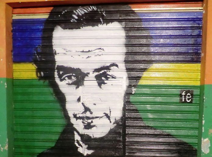 Aquiles Nazoa por el artista urbano Fe