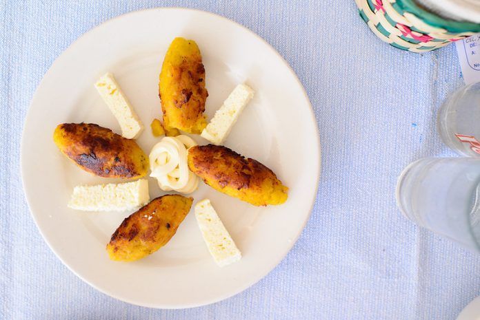 Croquetas de plátano verde