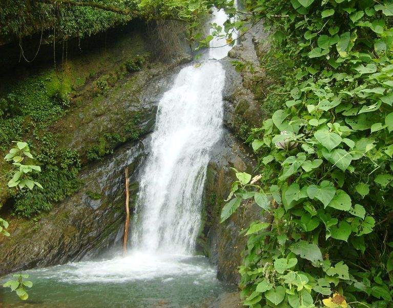 Cascada de Las Monjas en Calderas, uno de los pueblos de Barinas