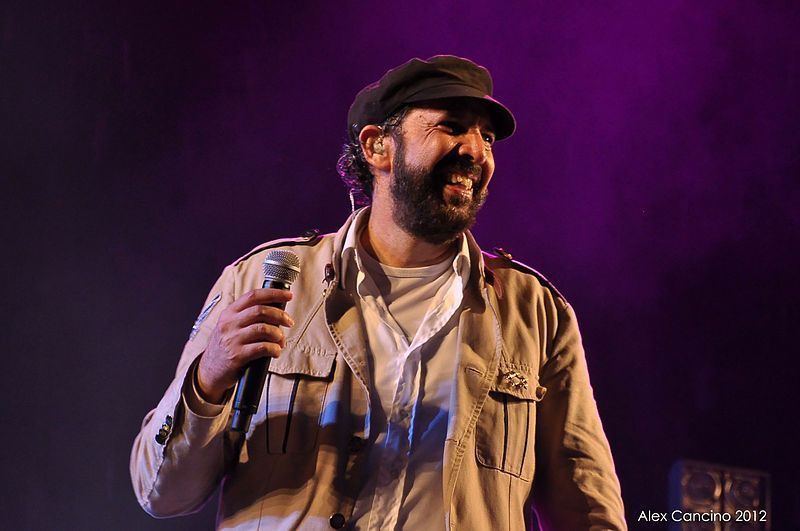 Fotografía de Juan Luis Guerra tomada en el 2012