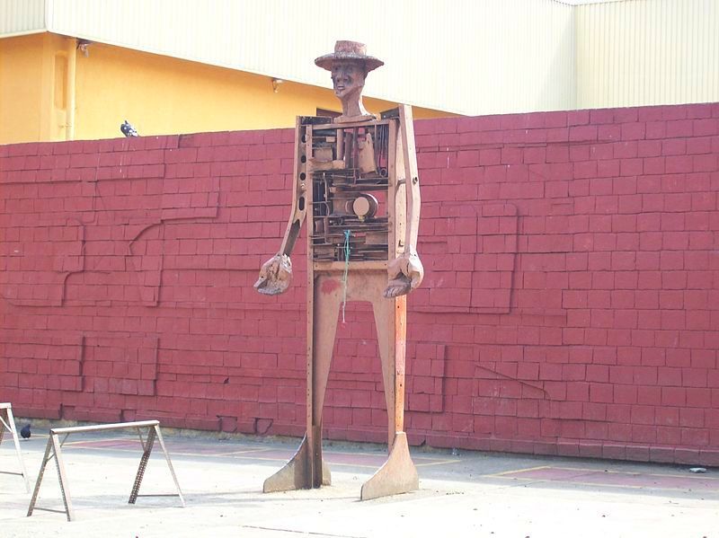 Monumento al Campesino en el Mercado Municipal de Tovar