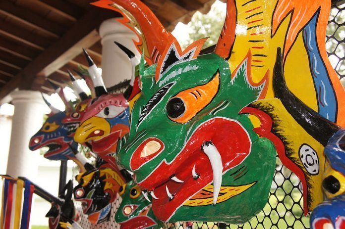 Máscaras de Diablos Danzantes de Yare