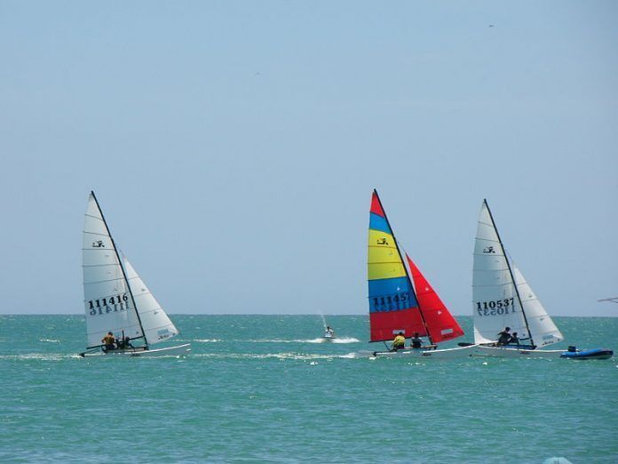Veleros en la Isla de Coche