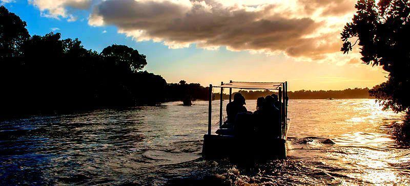 Atardecer en la Laguna de La Restinga