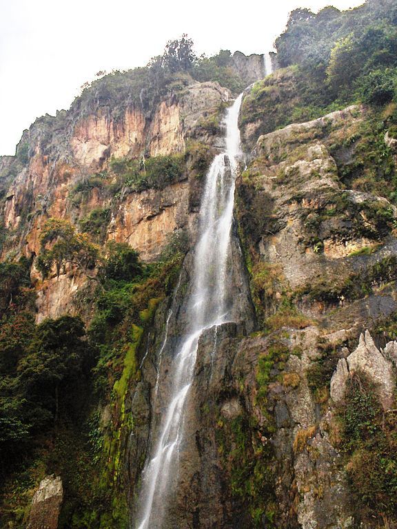 Cascada del Vino, en las cercanías de Barabacoas