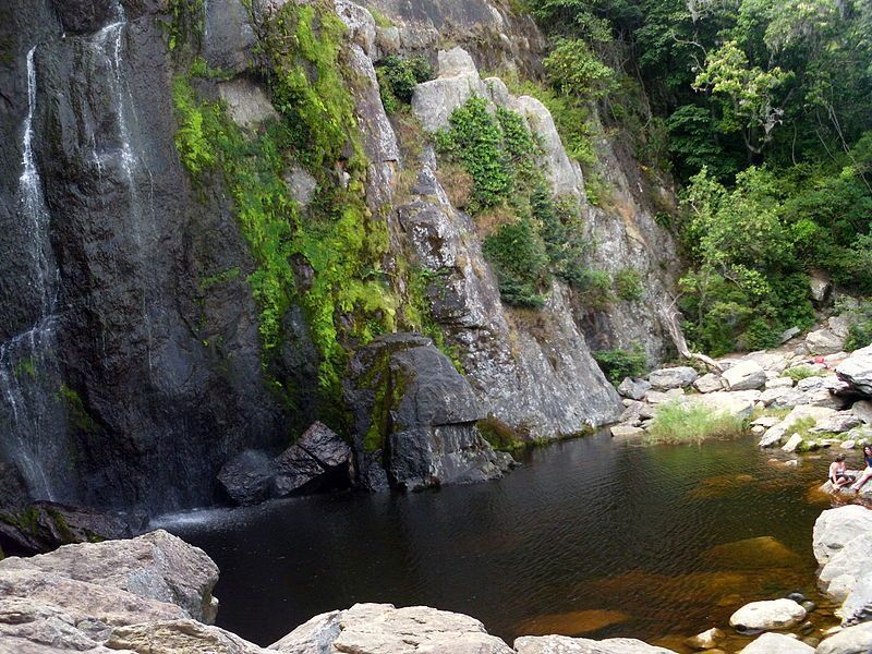 Vista de la Cascada del Vino
