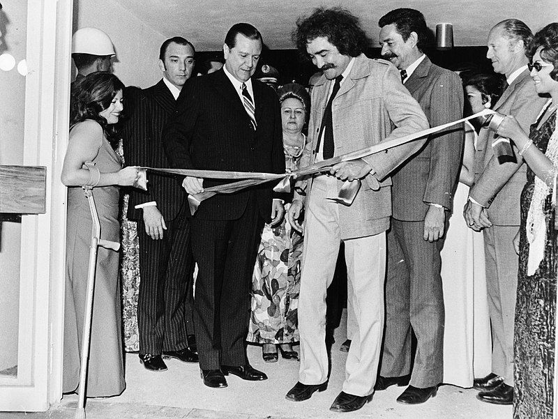 Jesús Soto y Rafael Caldera inauguran el Museo