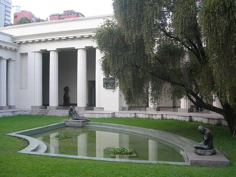 Interior de la antigua sede de la Galería de Arte Nacional